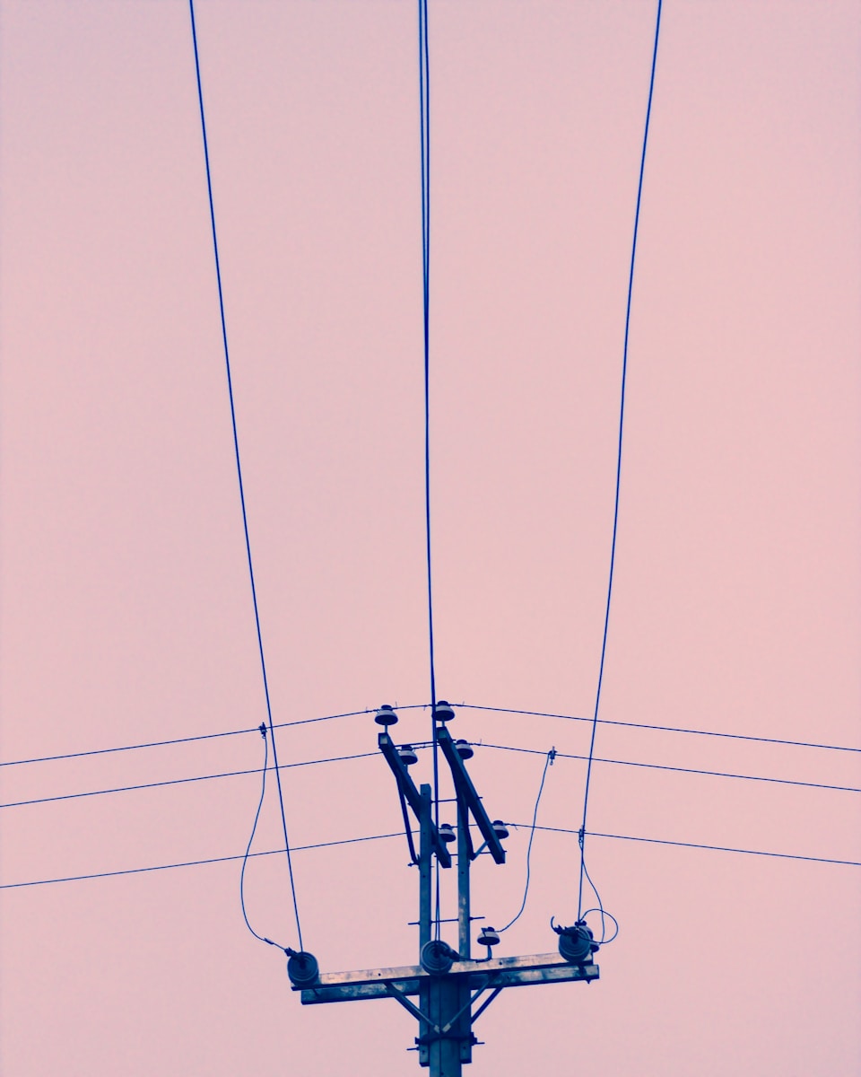 gray electric post